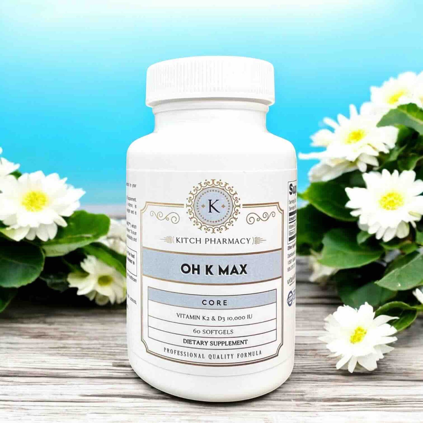 Oh K Max (Vitamin D3 with K2)