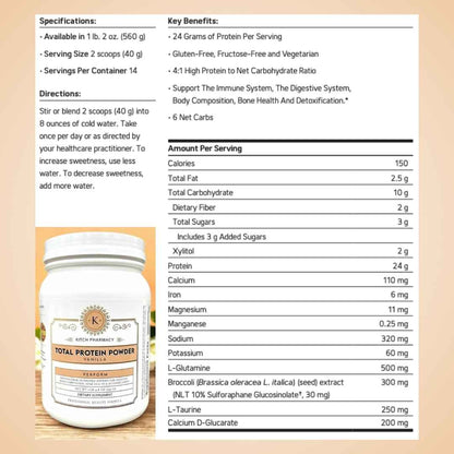 Total Protein Powder: Vanilla