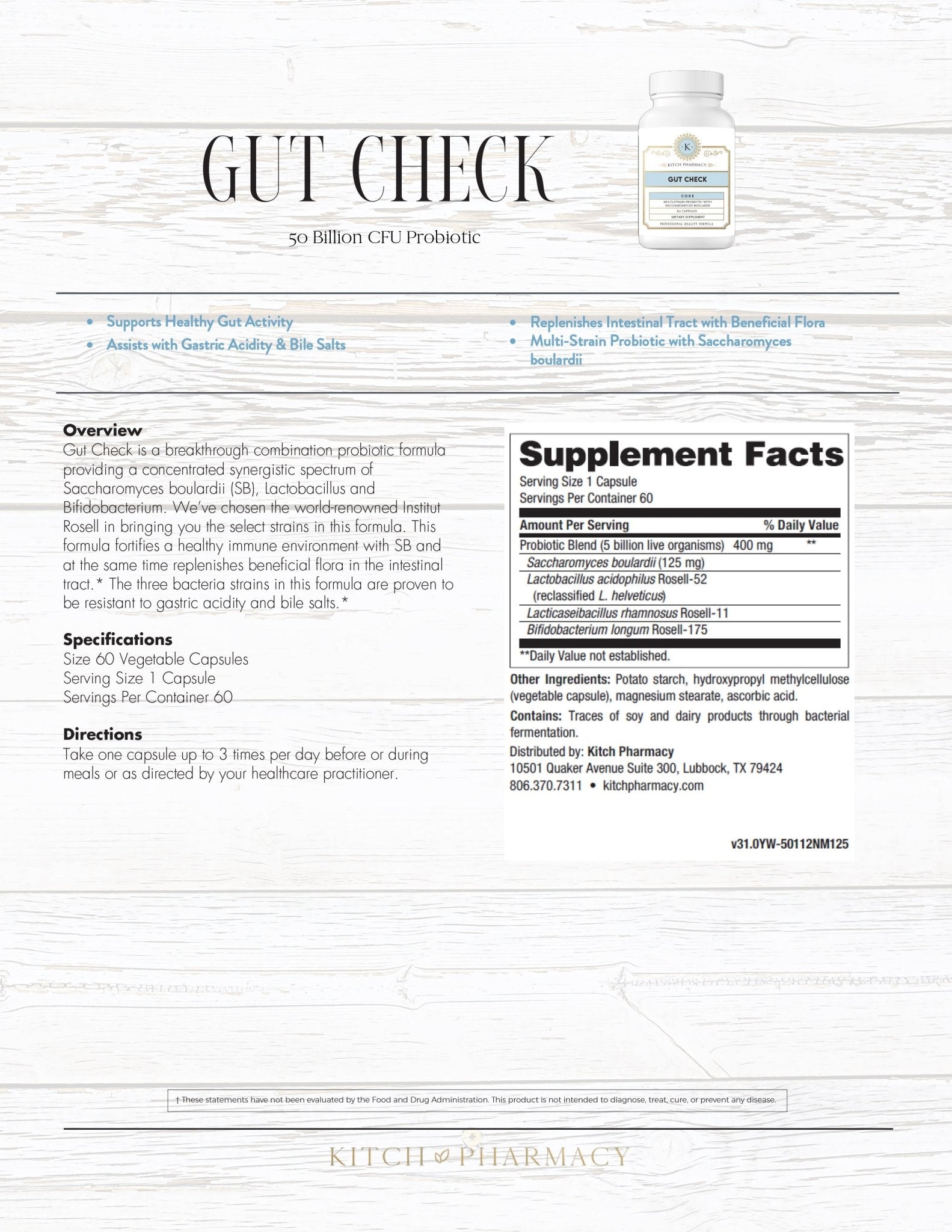Core Restore: Core Health Kit - Kitch Pharmacy
